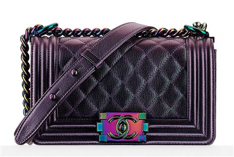 chanel iridescent boy bag|Chanel bag for sale.